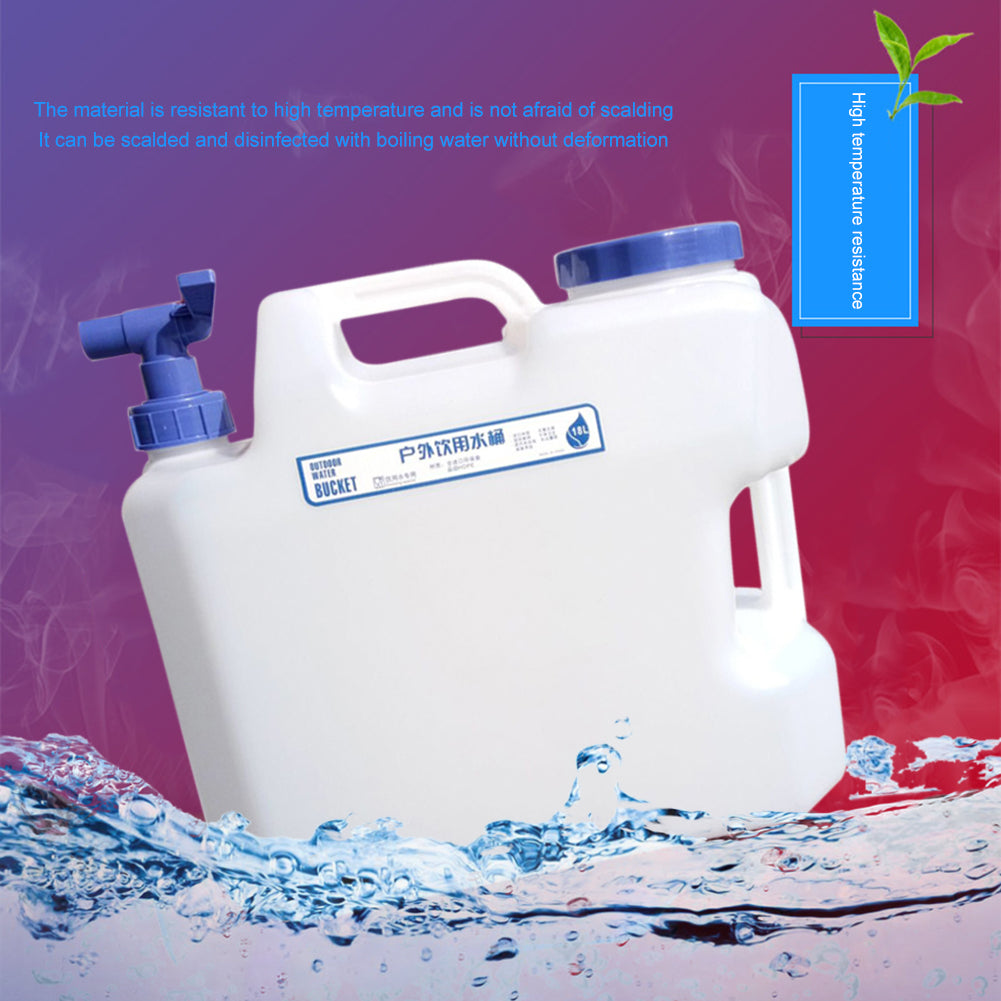 Außen PE Wasser Tank Mit Wasserhahn Für Wasser Und Trinken Eimer Kunststoff