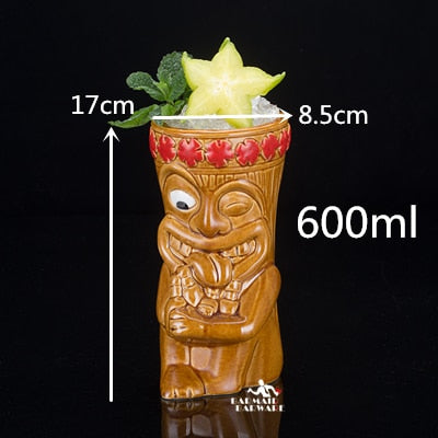 Ausgefaller 450ml Ceramic Krug