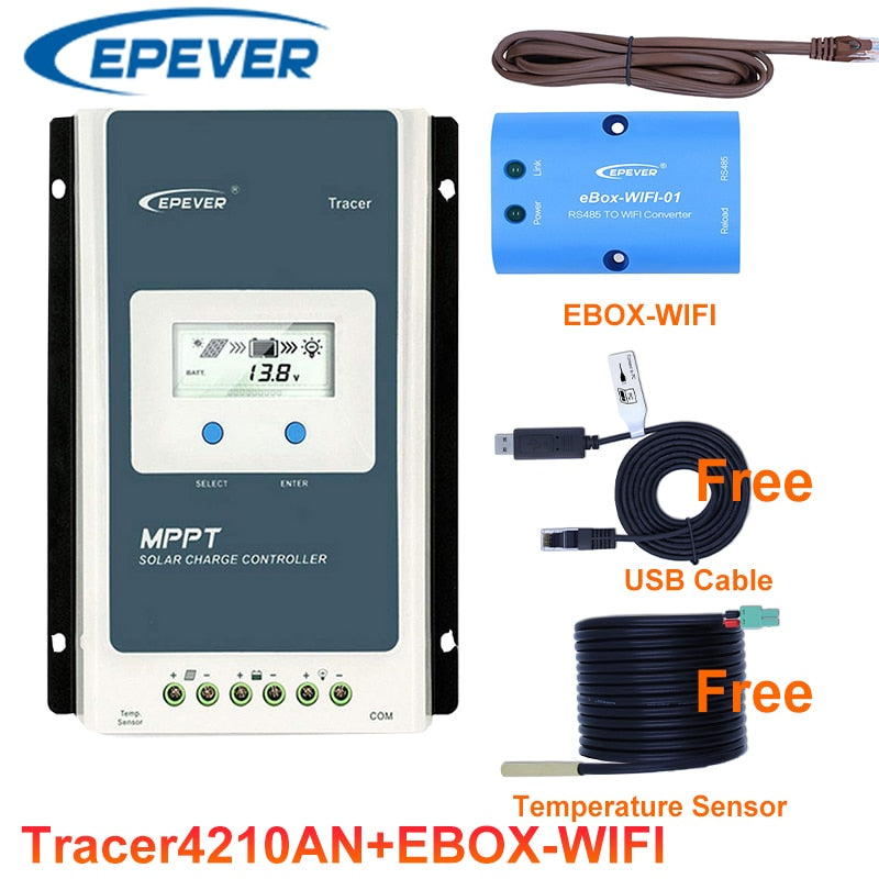 EPEVER Tracer Series MPPT 40A 30A 20A 10A Solar Laderegler