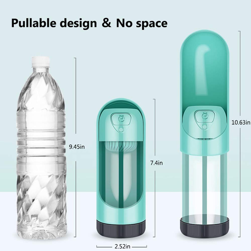 Praktische Portable Hunde Trinkflasche