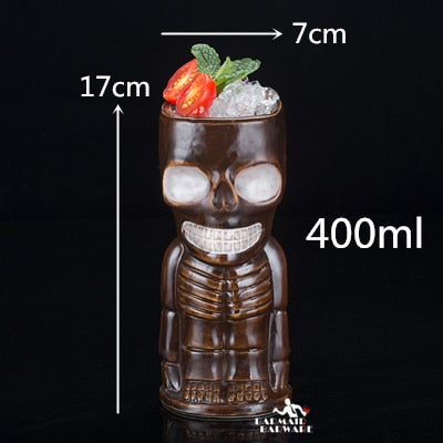 Ausgefaller 450ml Ceramic Krug