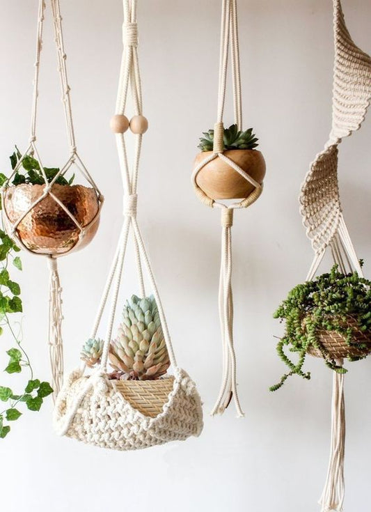 105cm Decorative Flower Pot Holder Boho Home Decorate