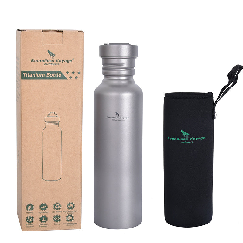 Boundless Voyage Titanium Trinkflasche 750ml