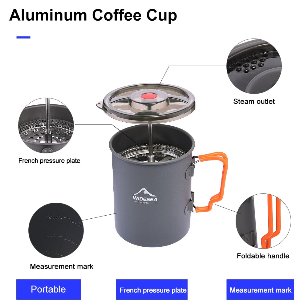 Kaffeekocher für Gasofen