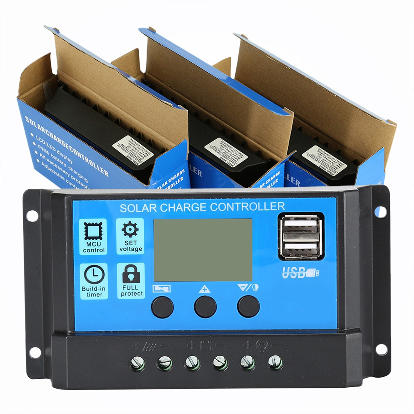 PowMr PWM 60A 50A 40A 30A 20A 10A Solar Charge Laderegler