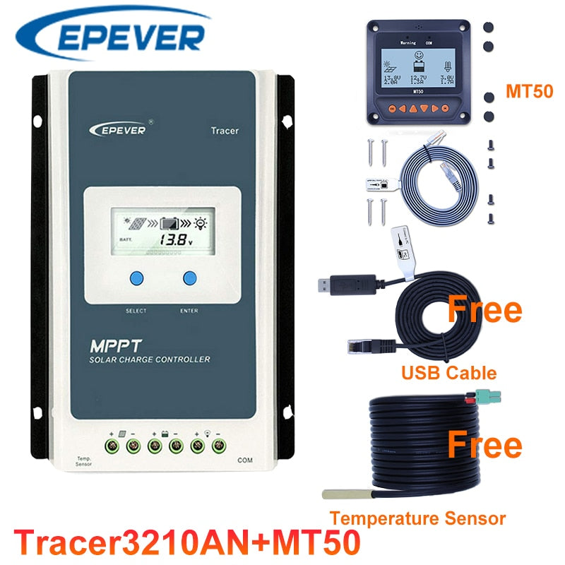 EPEVER Tracer Series MPPT 40A 30A 20A 10A Solar Laderegler