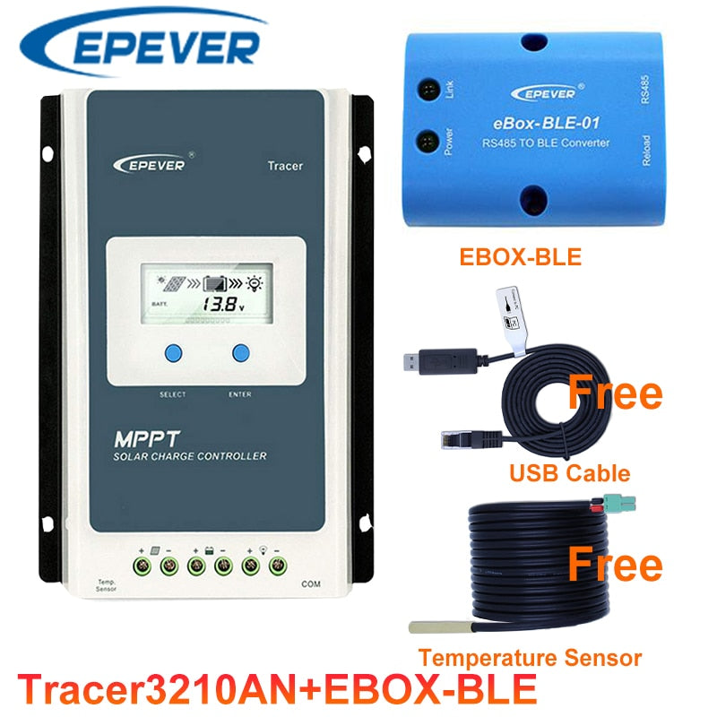 EPEVER Tracer Series MPPT 40A 30A 20A 10A Solar Laderegler