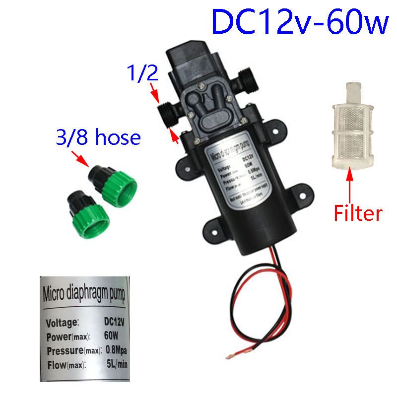 12volt Hochleistungs Wasserpumpe