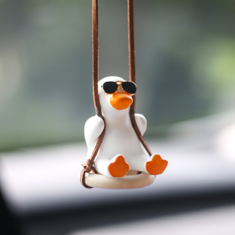Coole Ente SpiegelAnhänger
