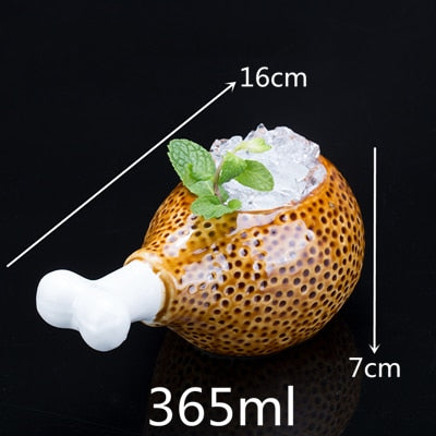 Ausgefaller 450ml Ceramic Krug