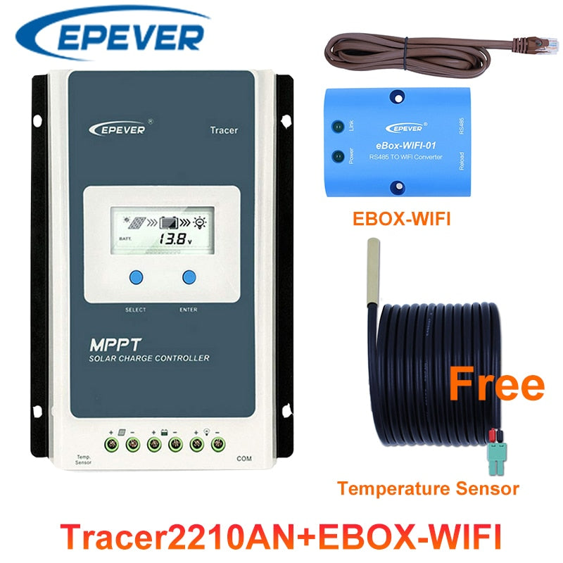EPEVER Tracer Series MPPT 40A 30A 20A 10A Solar Laderegler