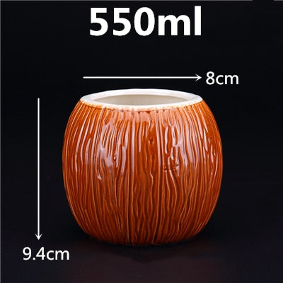 Ausgefaller 450ml Ceramic Krug