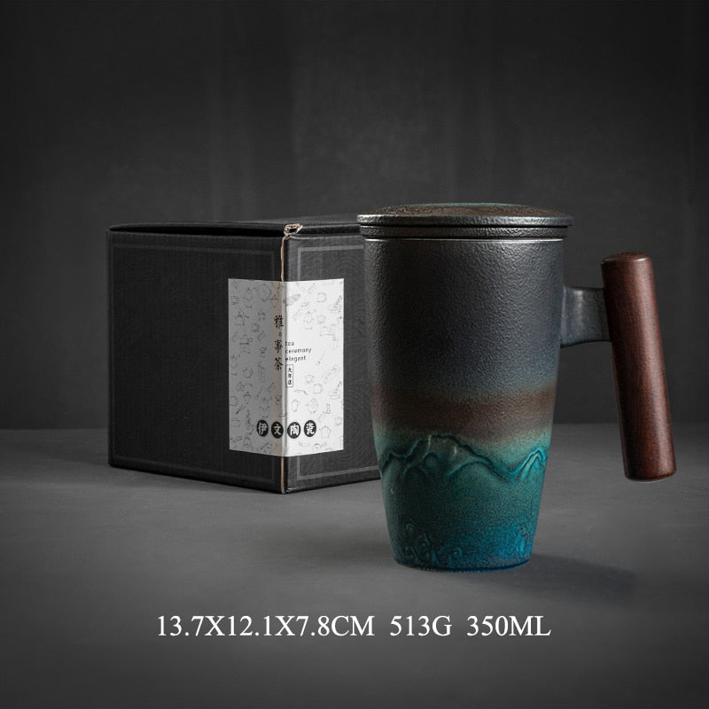 Ceramic Retro KaffeeCup