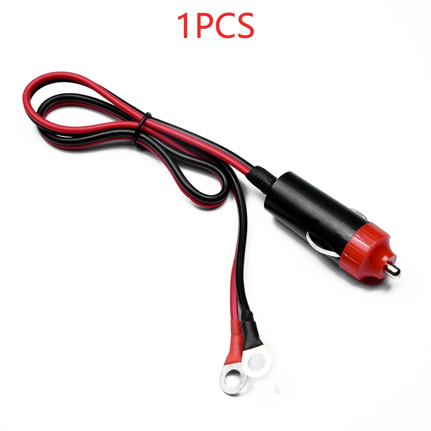 12Volts Heavy Duty 15A Male Plug Cigarette Lighter Adapters Power Supply Cord With 50cm Cable Wire Cigarette Lighter Socket