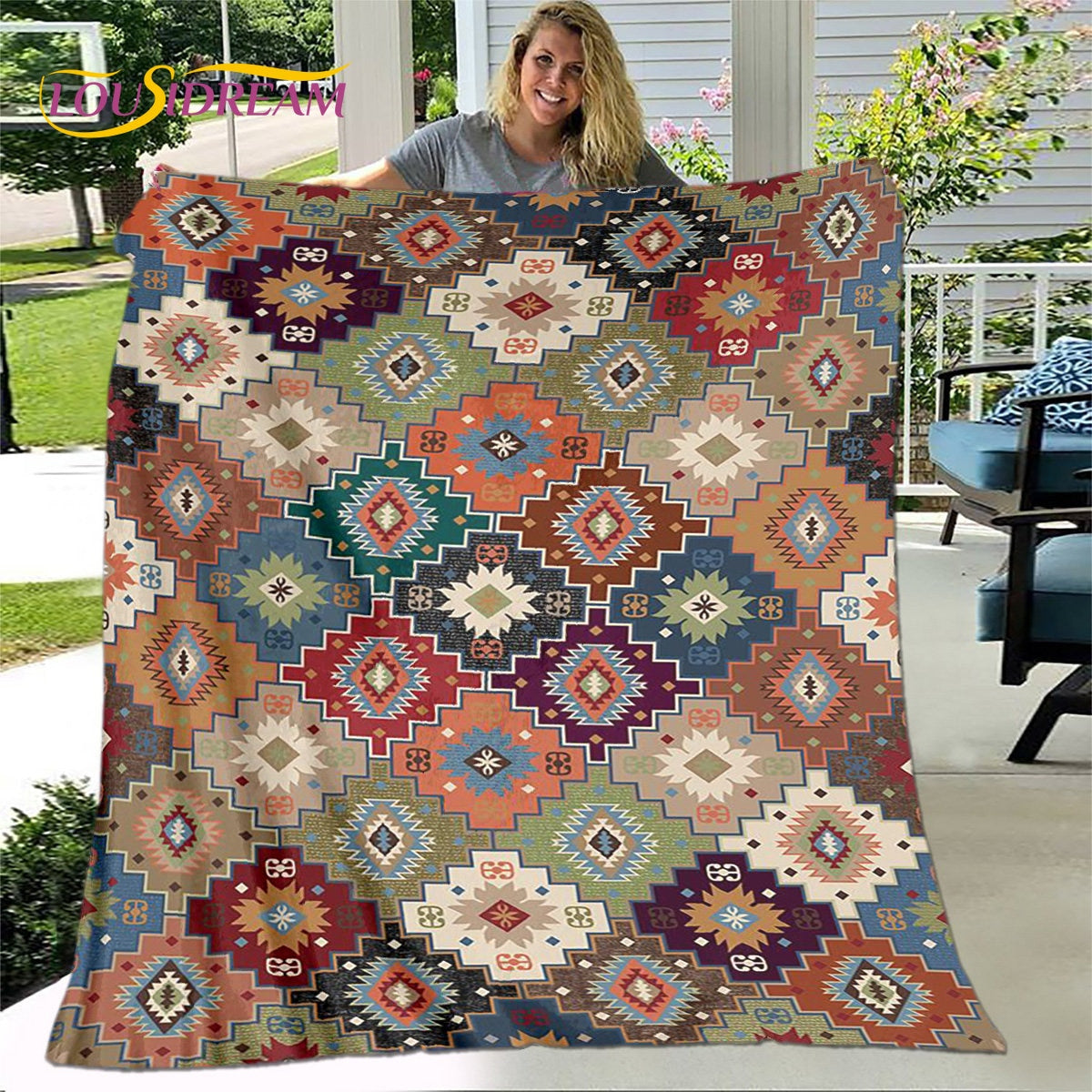 Bohemia Persia Nordic Picknickdecke