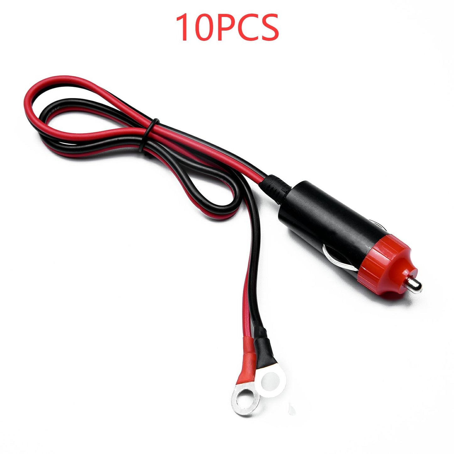 12Volts Heavy Duty 15A Male Plug Cigarette Lighter Adapters Power Supply Cord With 50cm Cable Wire Cigarette Lighter Socket