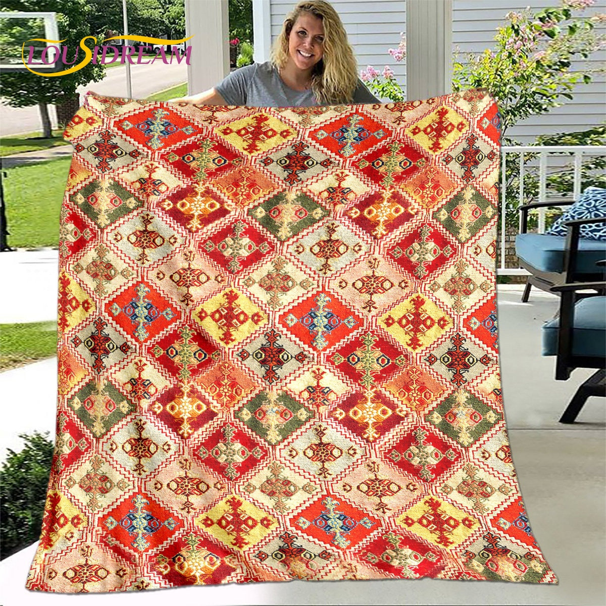 Bohemia Persia Nordic Picknickdecke
