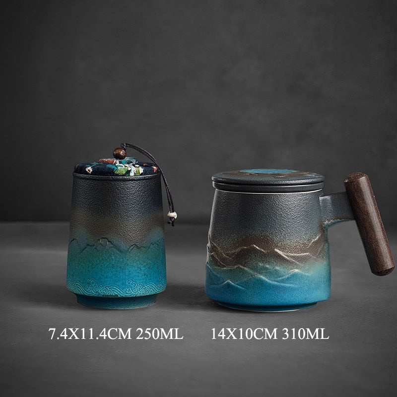Ceramic Retro KaffeeCup