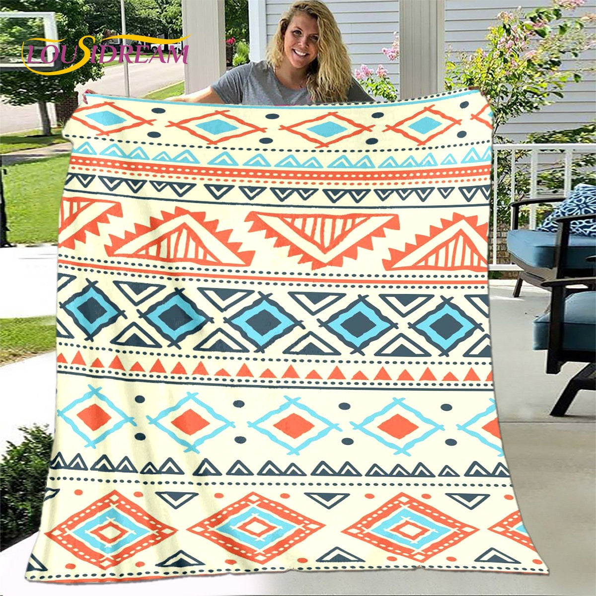 Bohemia Persia Nordic Picknickdecke