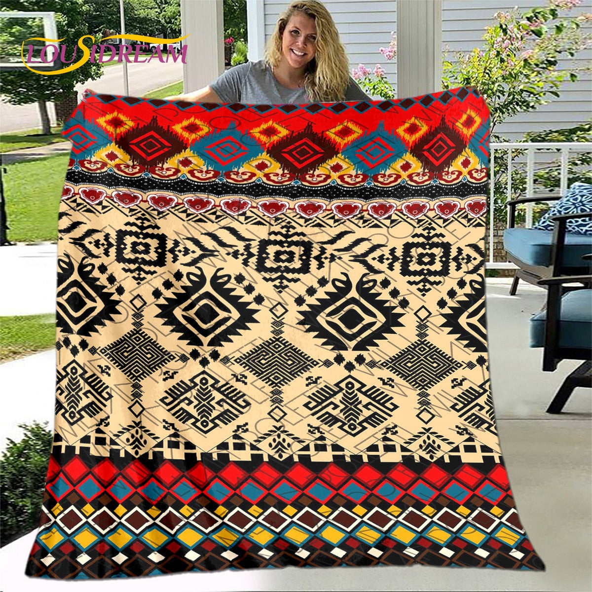 Bohemia Persia Nordic Picknickdecke