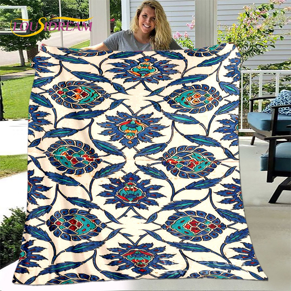 Bohemia Persia Nordic Picknickdecke