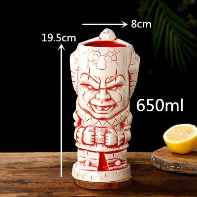 Ausgefaller 450ml Ceramic Krug