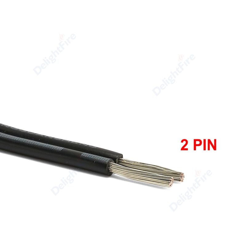 2 Pin Elektrokabel Verchiedene Längen und Stärken