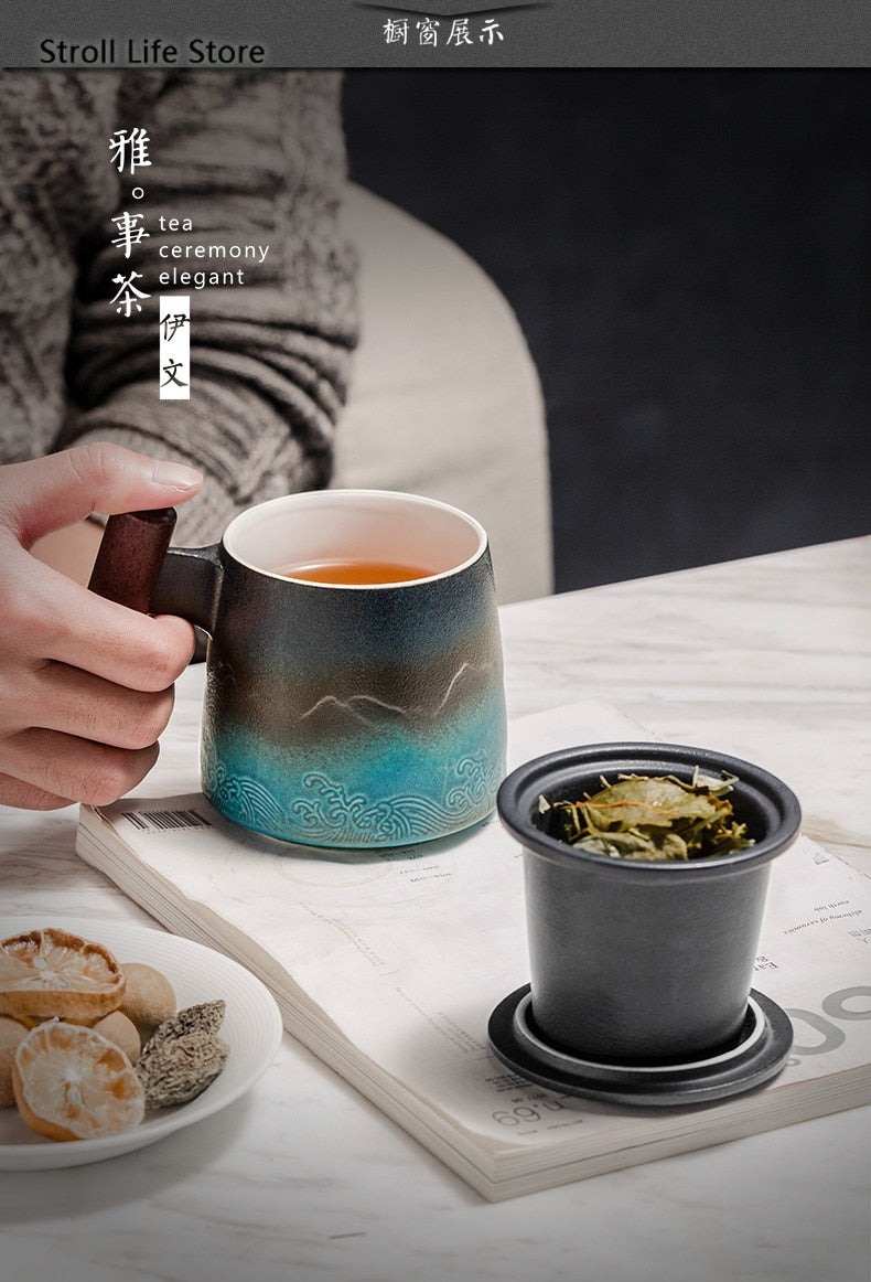 Ceramic Retro KaffeeCup