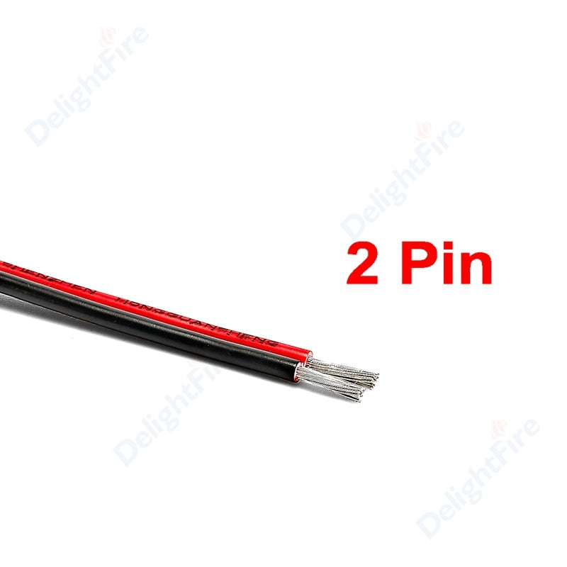 2 Pin Elektrokabel Verchiedene Längen und Stärken