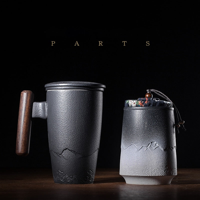 Ceramic Retro KaffeeCup