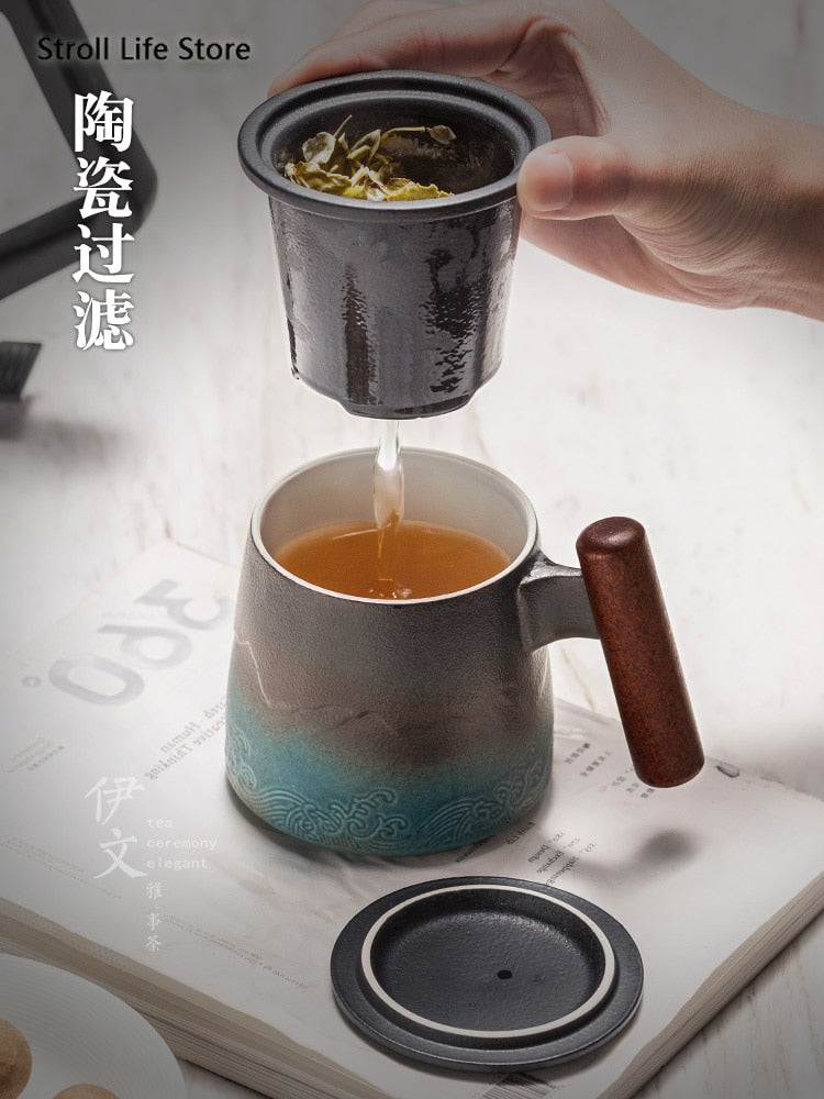 Ceramic Retro KaffeeCup