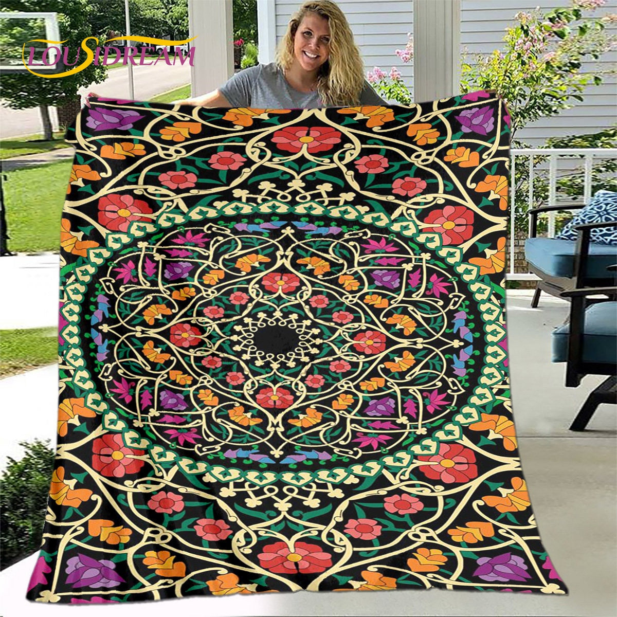 Bohemia Persia Nordic Picknickdecke
