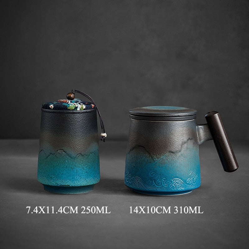 Ceramic Retro KaffeeCup