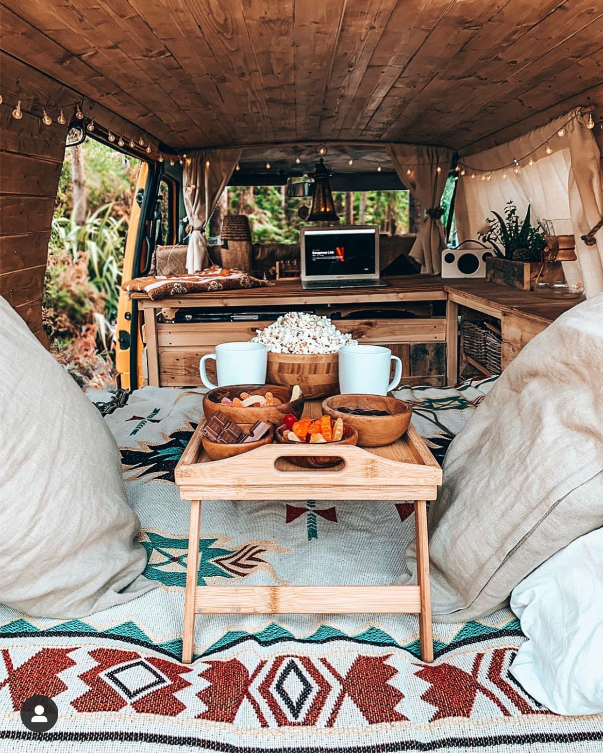 Picknick Freizeit Decke Stoff Boho Stil