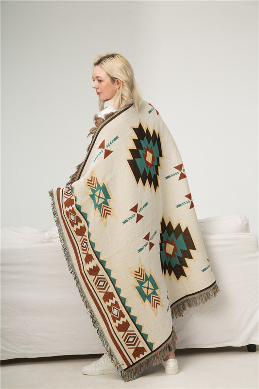 Picknick Freizeit Decke Stoff Boho Stil