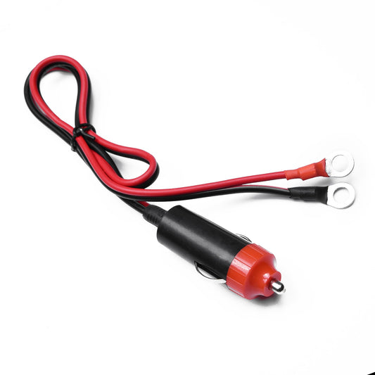 12Volts Heavy Duty 15A Male Plug Cigarette Lighter Adapters Power Supply Cord With 50cm Cable Wire Cigarette Lighter Socket